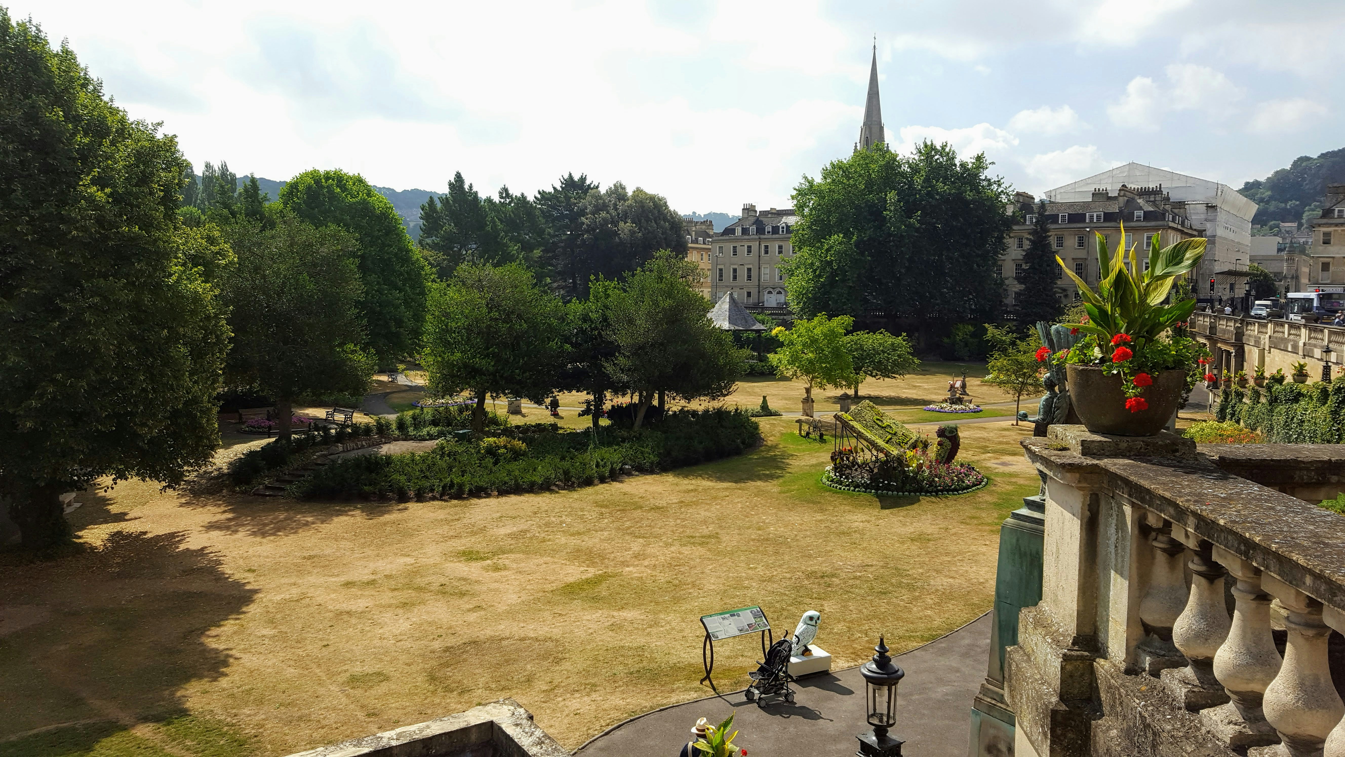 Overlooking Parade Gardens