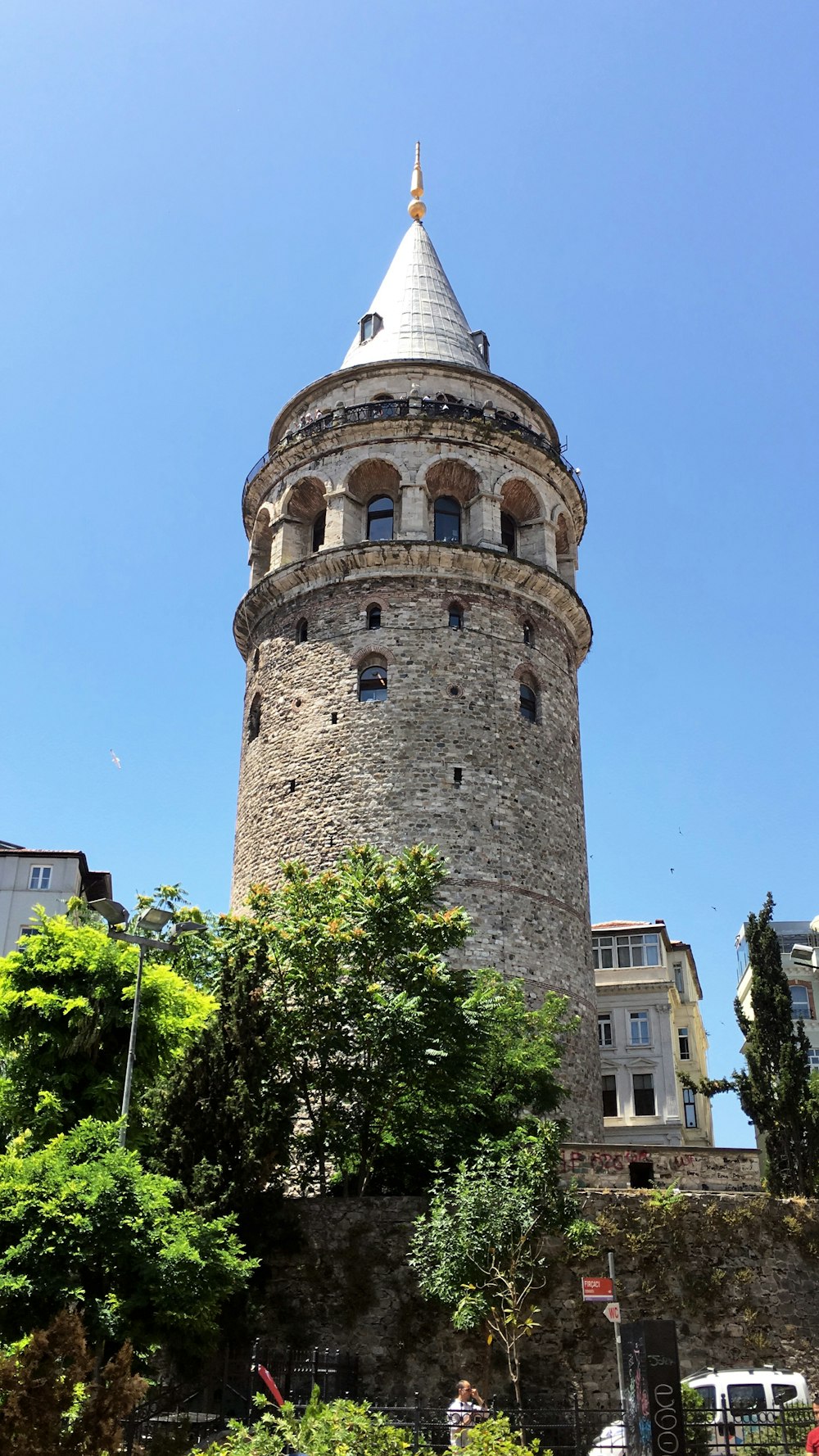 brown concrete tower under blue sky during daytime