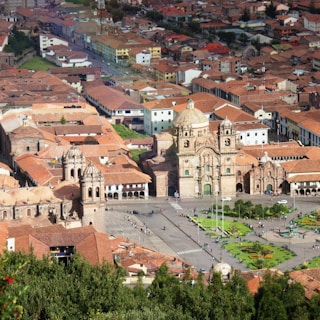 aerial view of city buildings during daytime