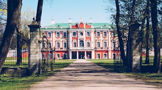 green and brown concrete building