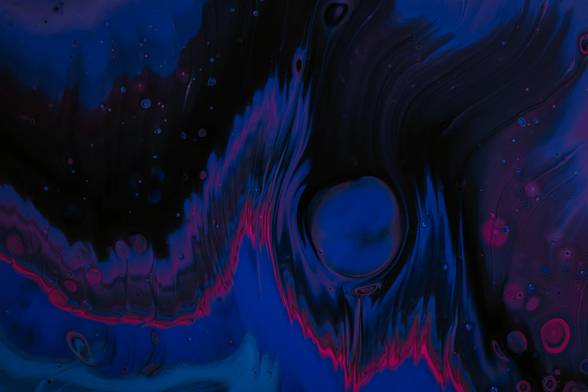 Abstract liquid texture