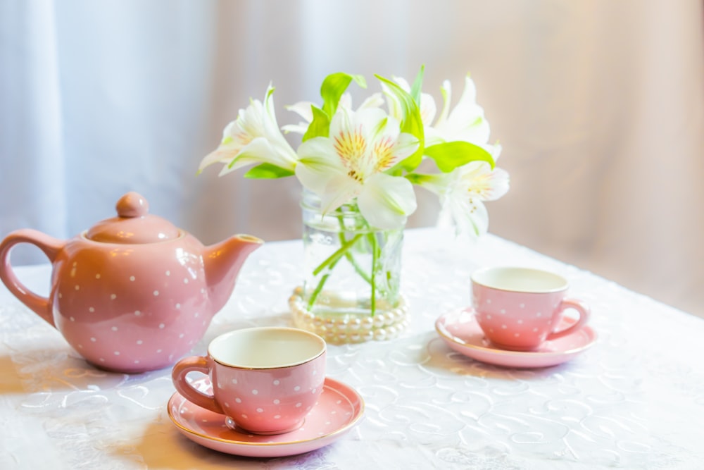 fiore bianco e giallo in vaso di vetro trasparente