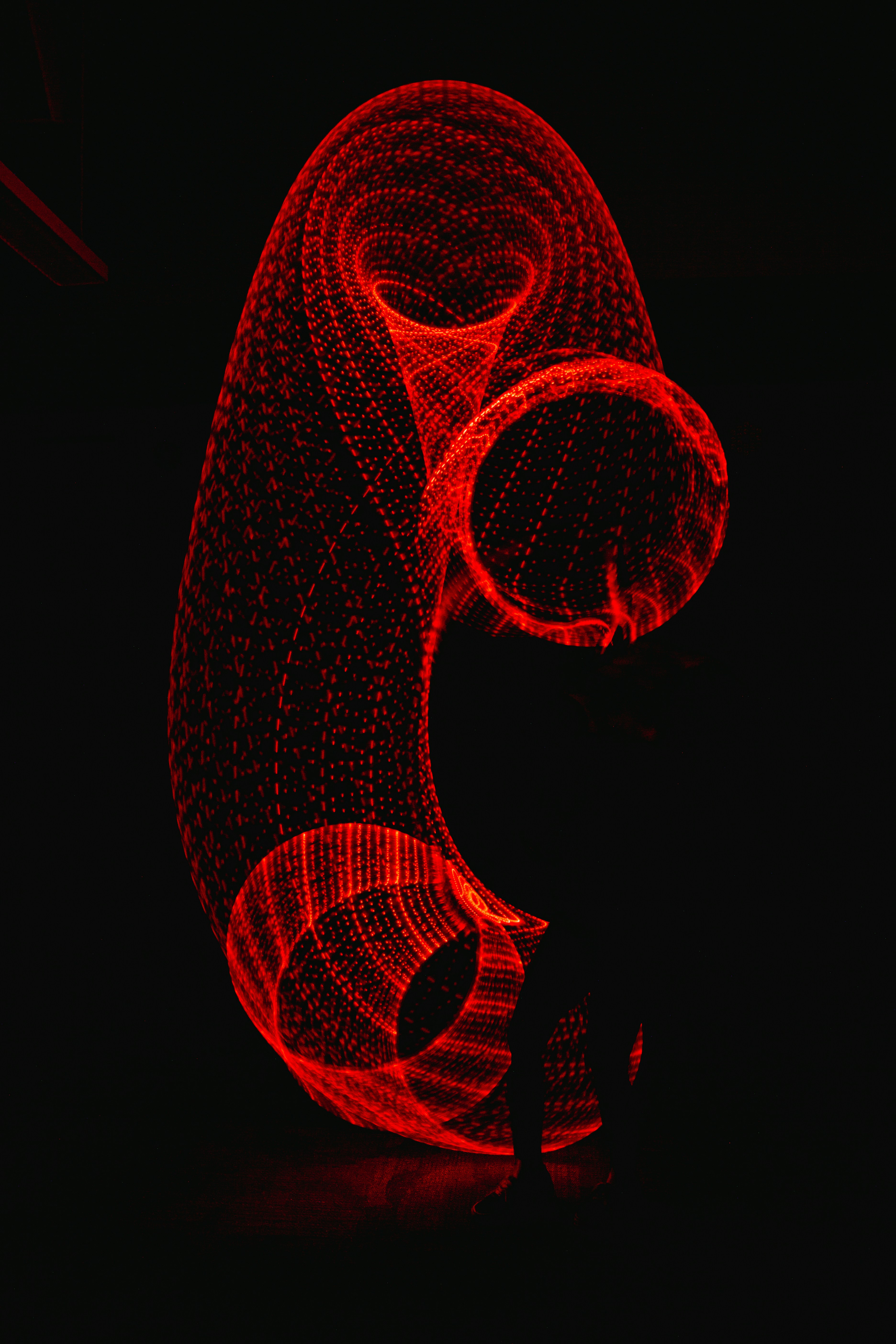 red and black heart illustration