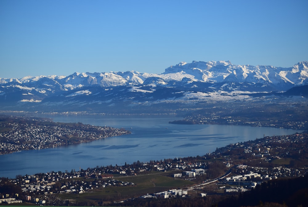 aerial view of snow covered mountains during daytime