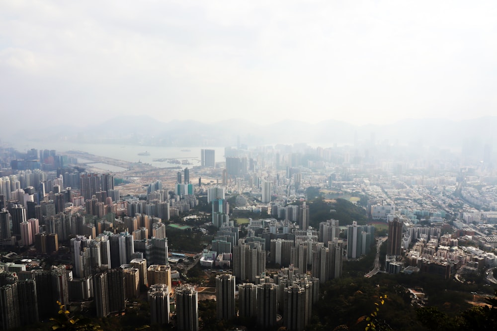 aerial view of city buildings during daytime