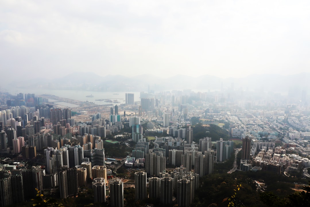 travelers stories about Skyline in Lion Rock, Hong Kong