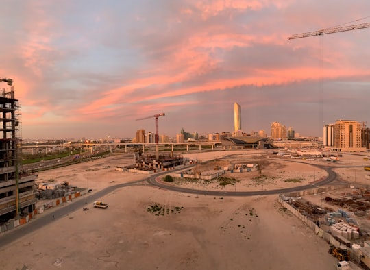 city skyline under cloudy sky during daytime in Al Jadaf United Arab Emirates