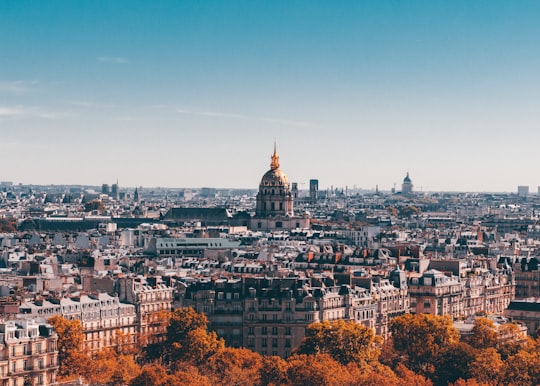 aerial view of city buildings during daytime in Champ de Mars France