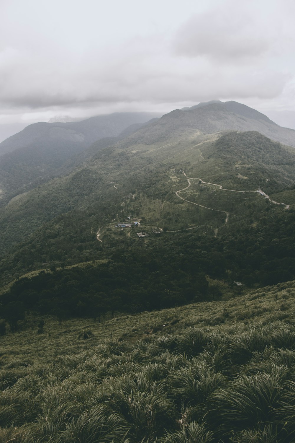 green mountains under white sky during daytime