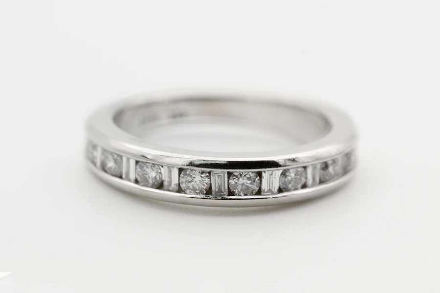 The Solitaire, a round brilliant diamond ring in 18K white gold