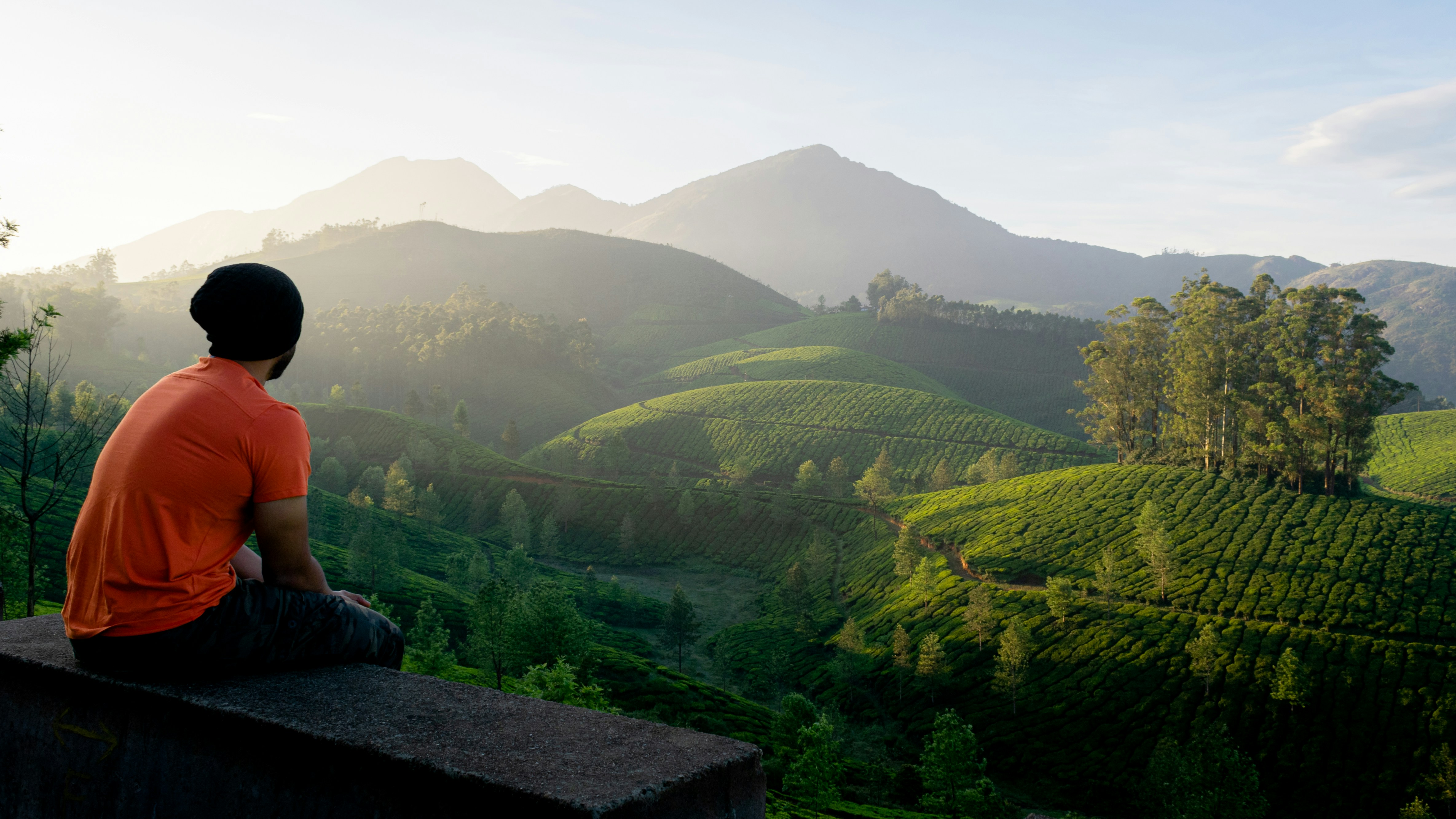 green mountains under white sky during daytime