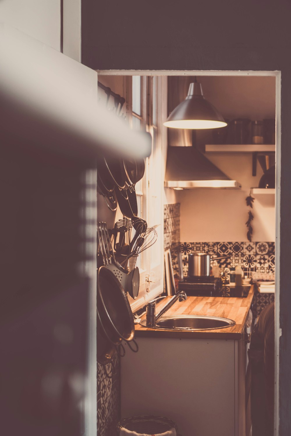 brown wooden table and chairs