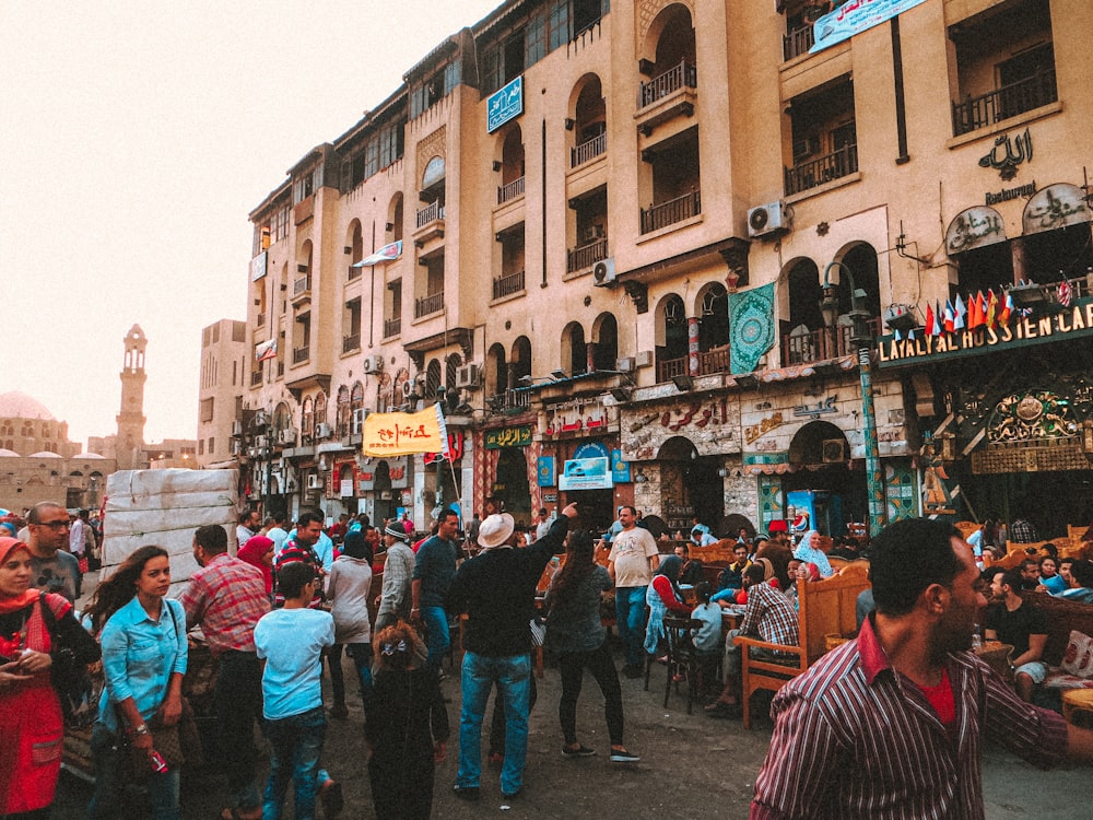 people walking on street during daytime