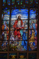 A still from a children’s animated Bible story video with colorful characters.