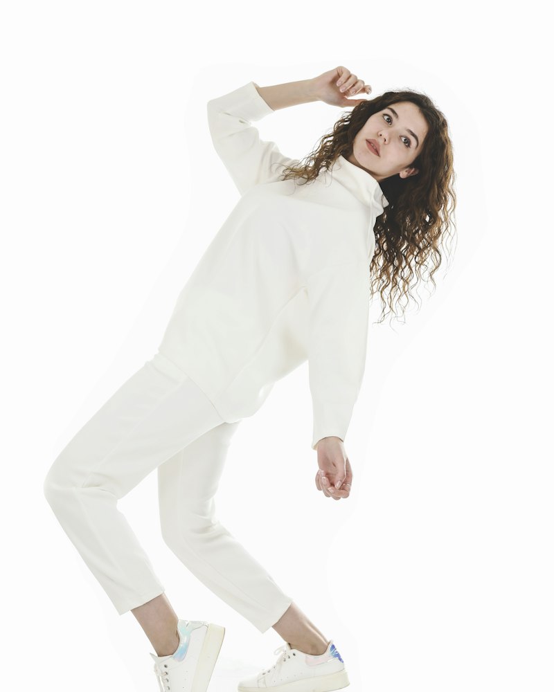 Linen Two-piece Set – full look