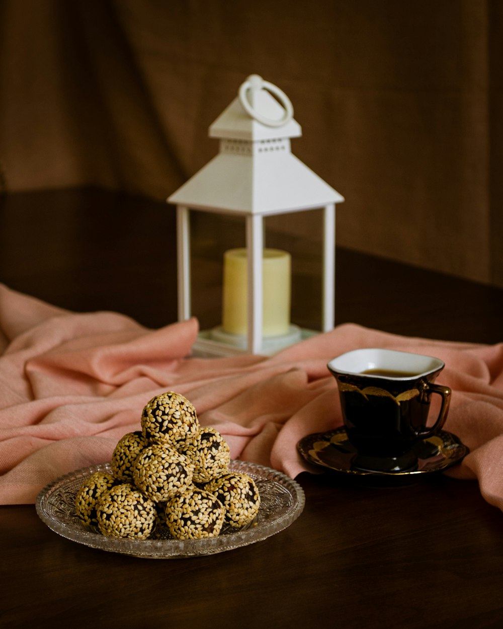 brown cookies on brown wooden tray