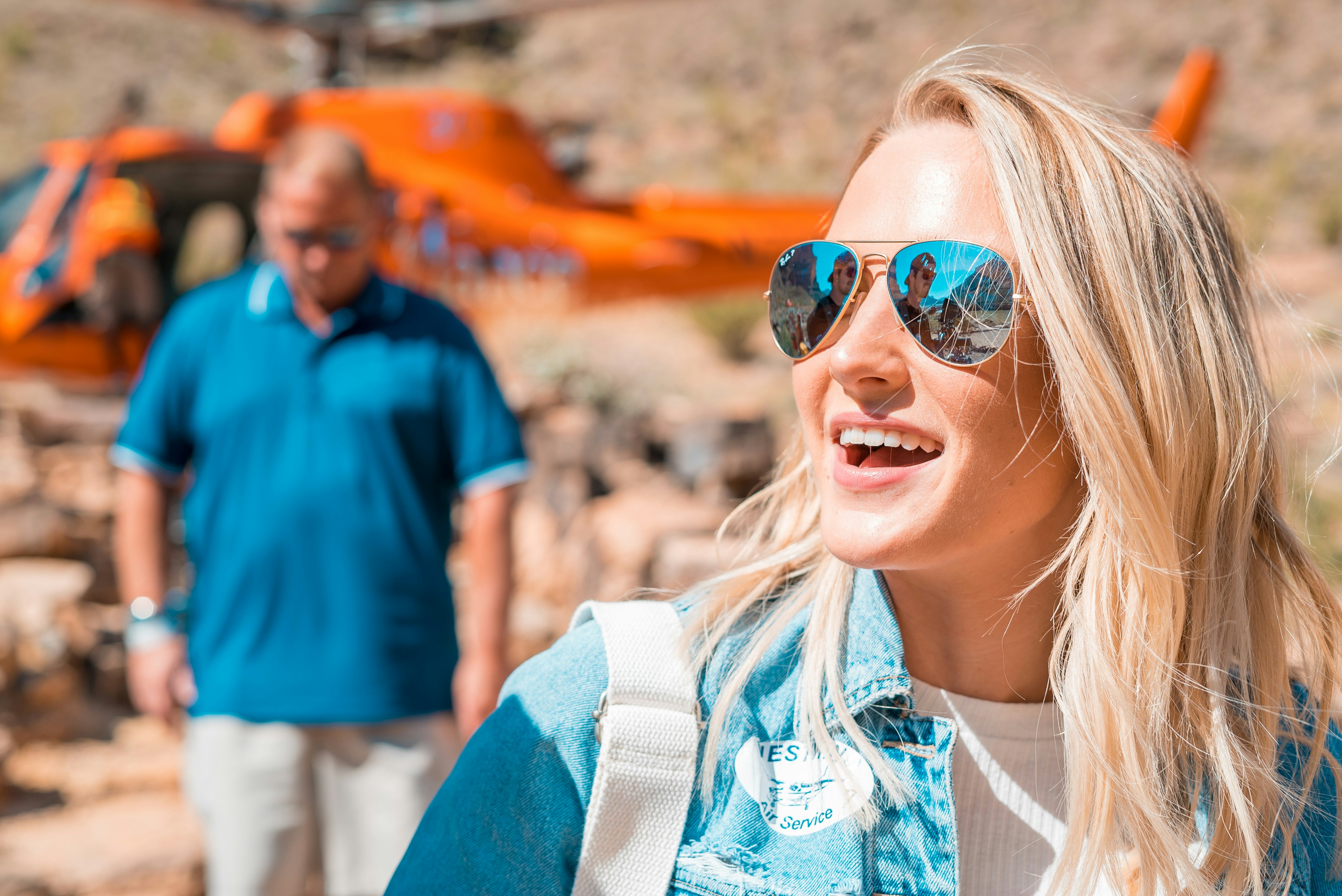 Amber-Tinted Aviators