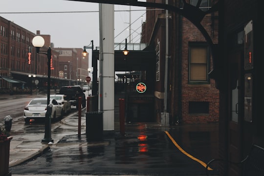 white car on road during daytime in Lincoln United States