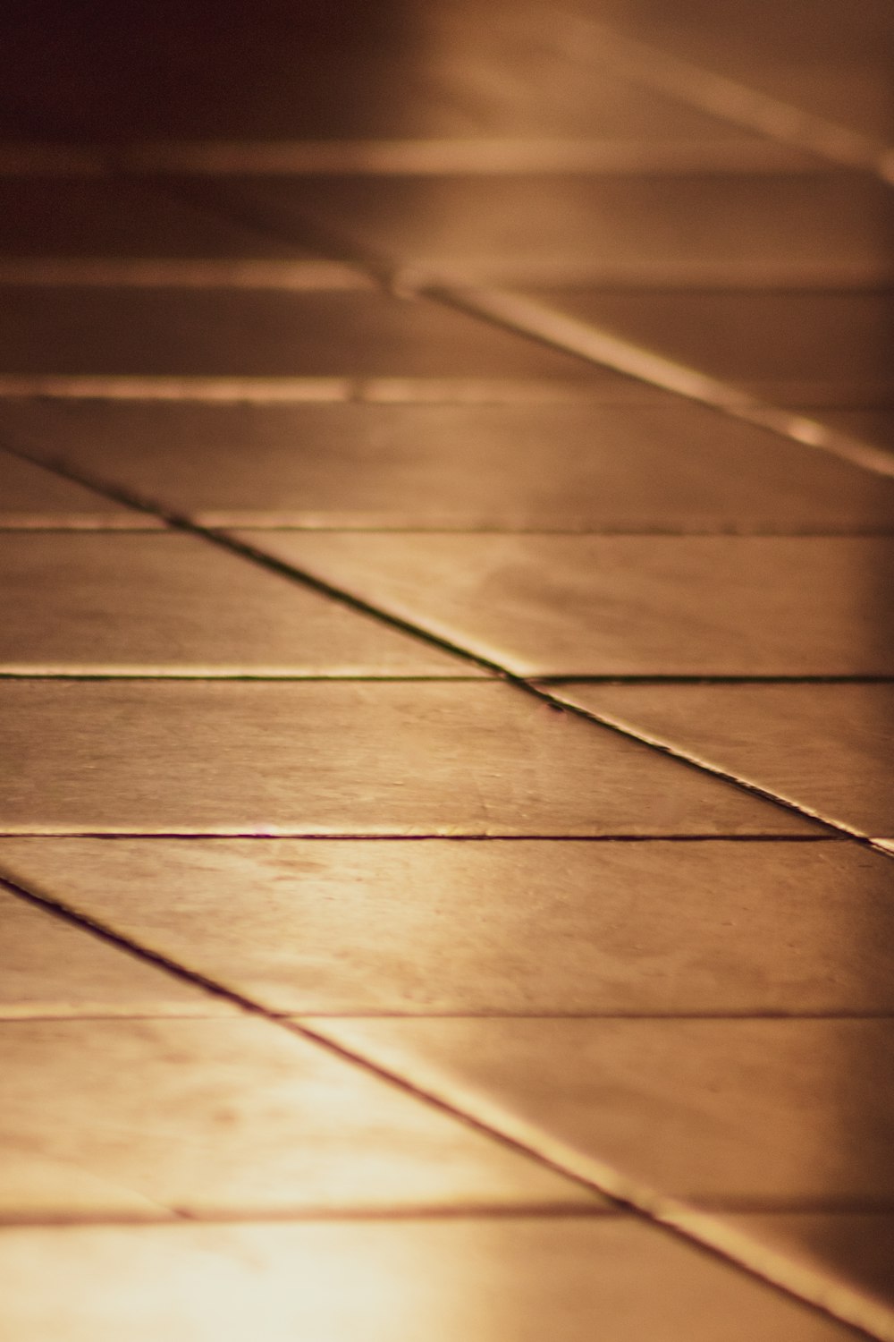 brown wooden floor with light