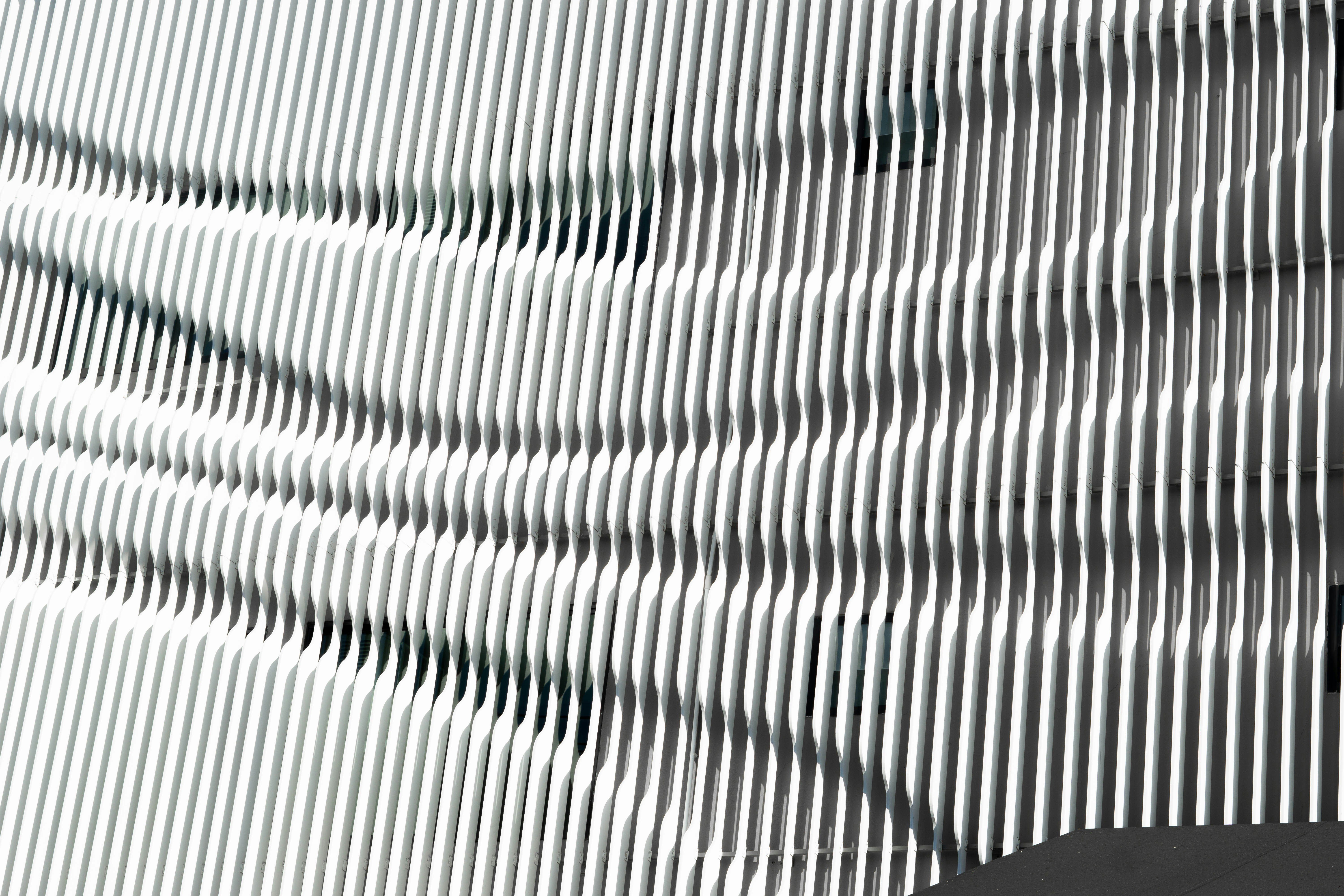 tessuto a righe bianche e nere