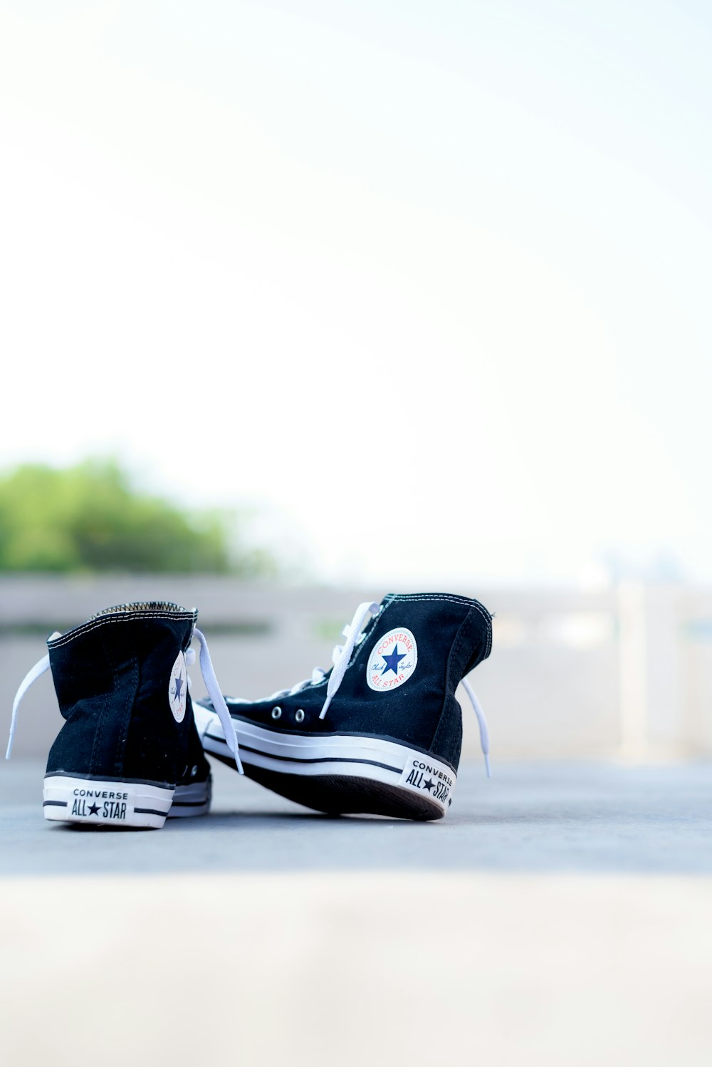 black and white converse all star high top sneakers