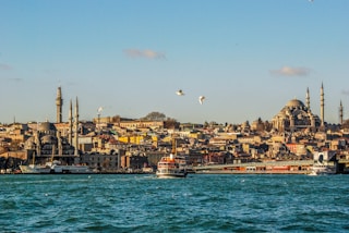 city buildings near body of water during daytime