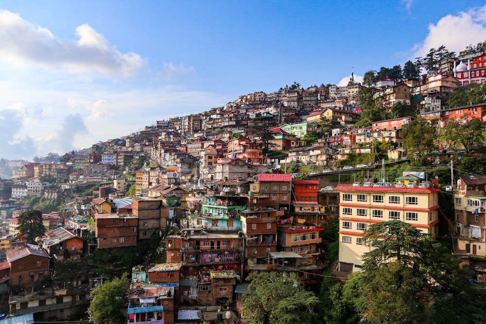 aerial view of city buildings during daytime