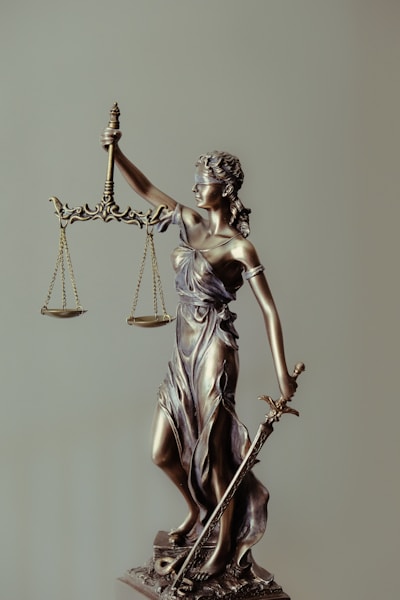 Lawyer at desk