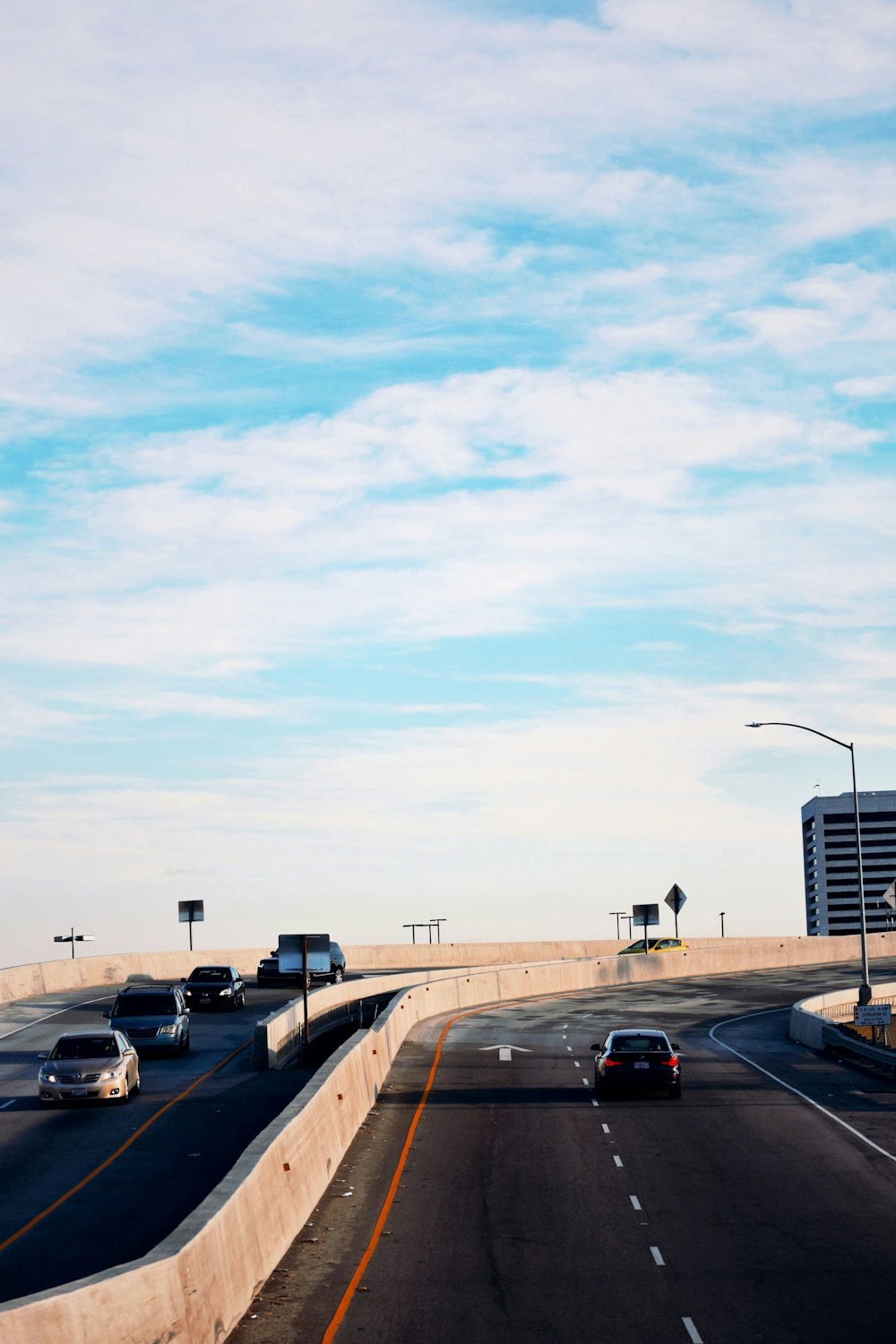 cars on road during daytime