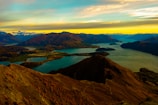 A stunning aerial view of Isparta showcasing its beautiful landscapes.