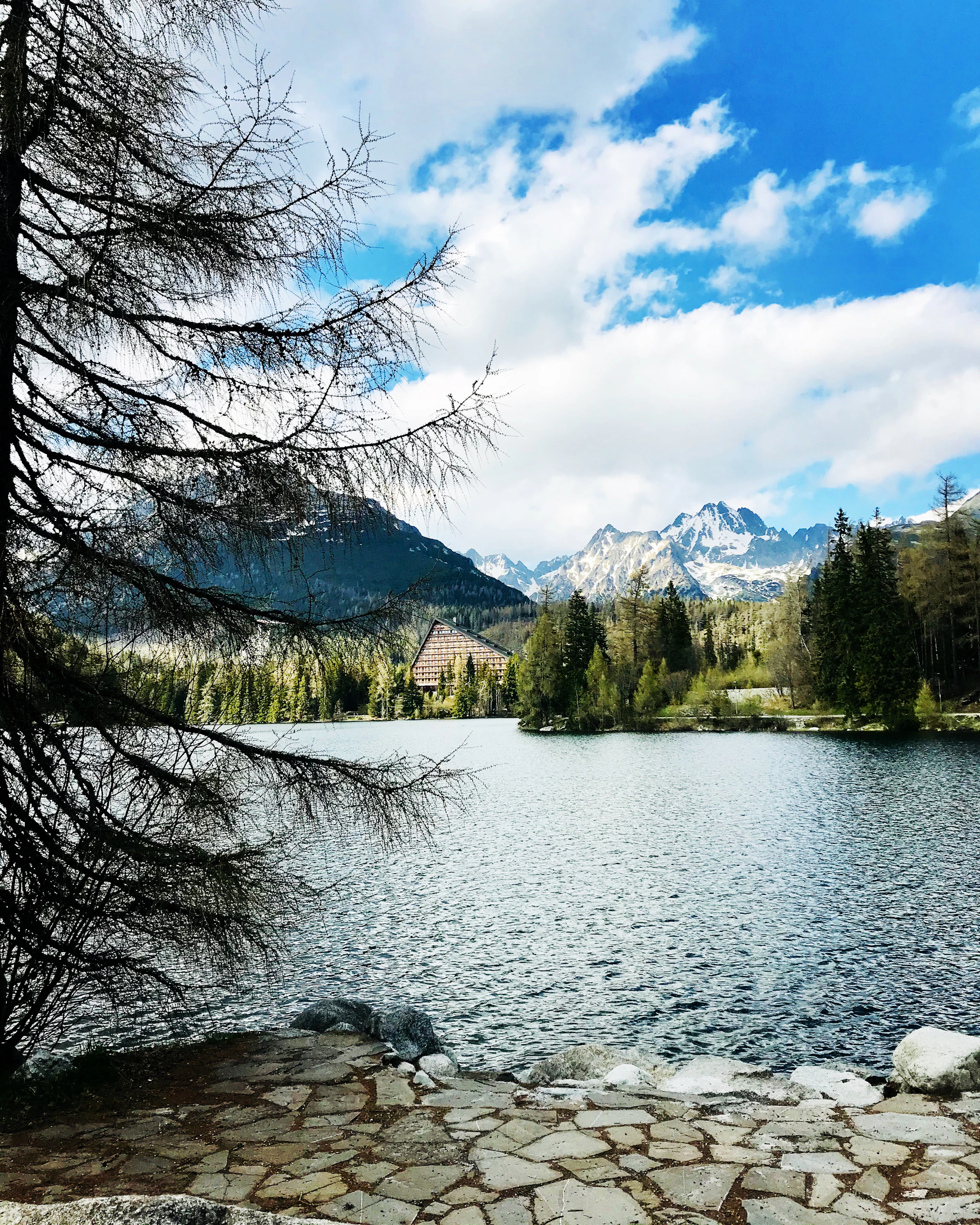 Štrbské Pleso and High Tatras peaks — municipal tax territory