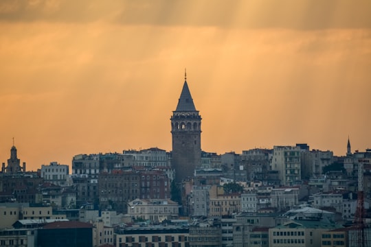 high rise buildings during daytime in Galata Tower Turkey