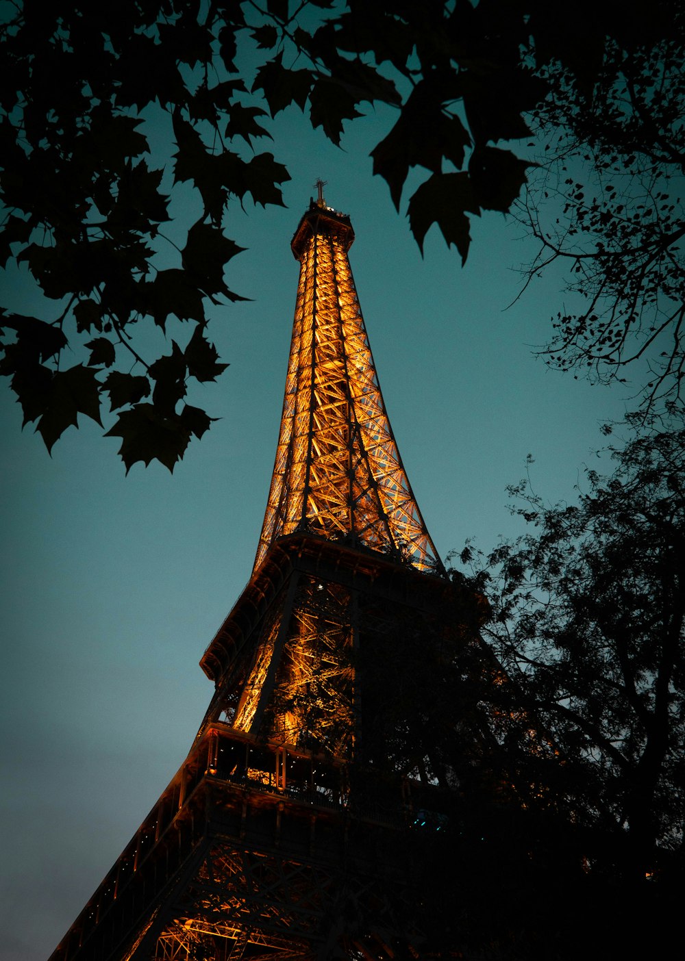 Fotografia in scala di grigi della Torre Eiffel a Parigi