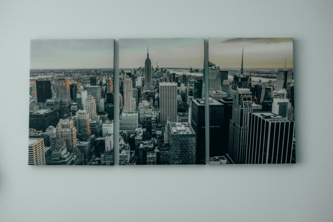 canvas wall print closeup
