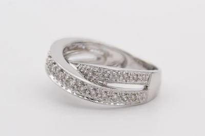 Handcrafted sterling silver ring