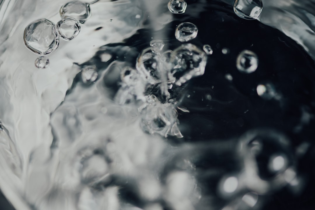 water droplets on clear glass