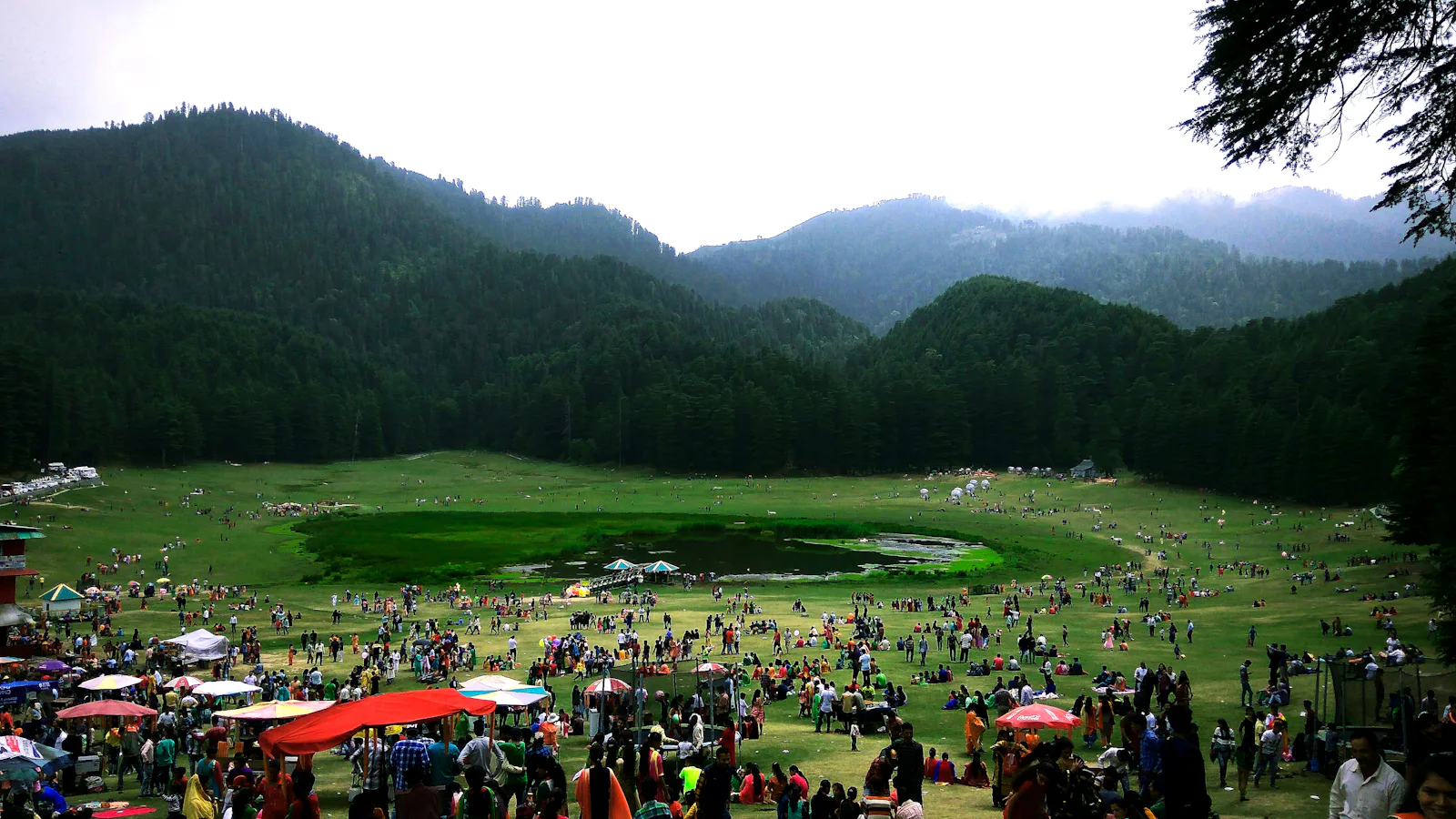 Khajjiar, on the Himachal Honeymoon route