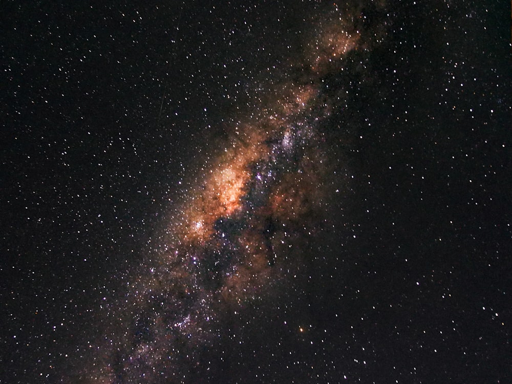 ciel étoilé au-dessus de la nuit étoilée