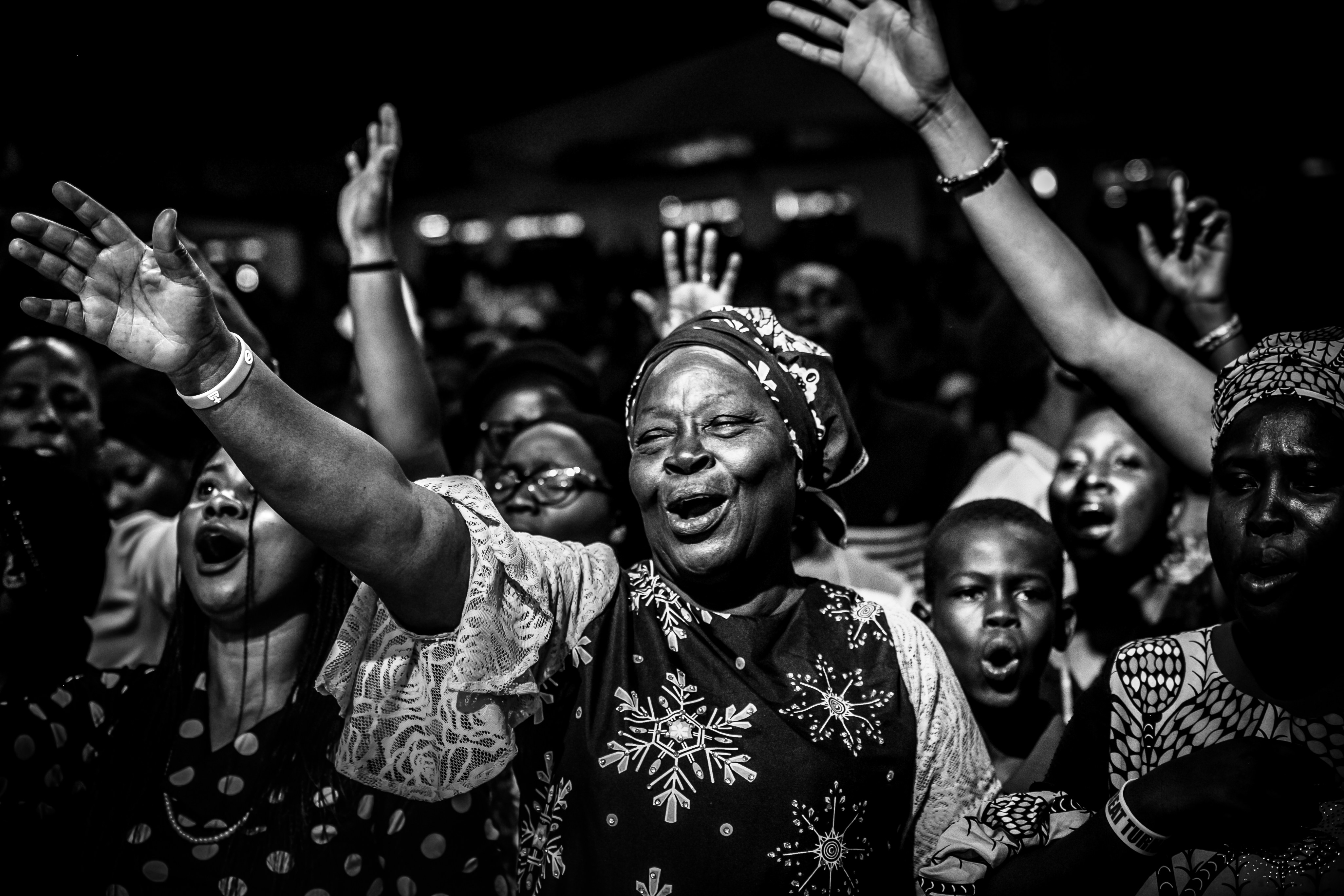 grayscale photo of man in floral shirt nigeria zoom background
