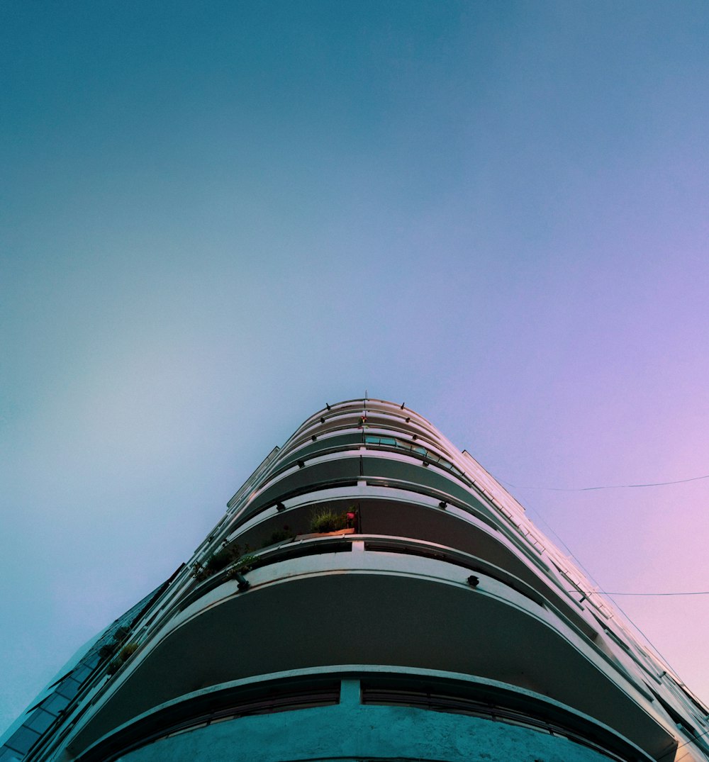 green and white concrete building