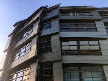A completed building project highlighting modern architecture.
