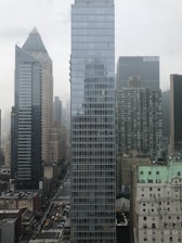 Cityscape of Hyderabad with a focus on commercial buildings representing business growth.