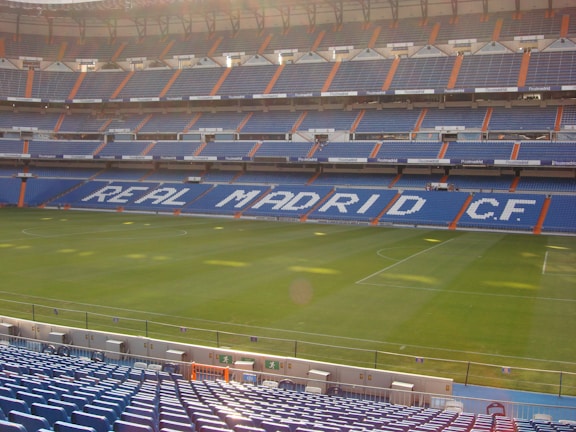 football stadium with people watching