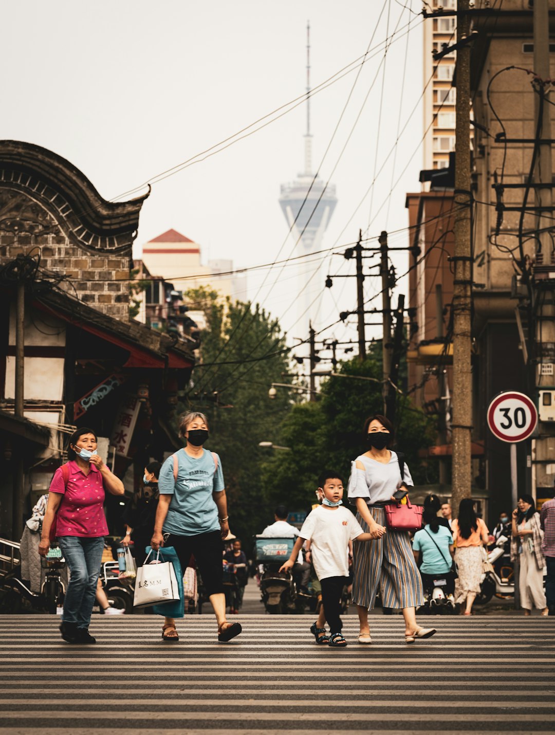 people walking on street during daytime