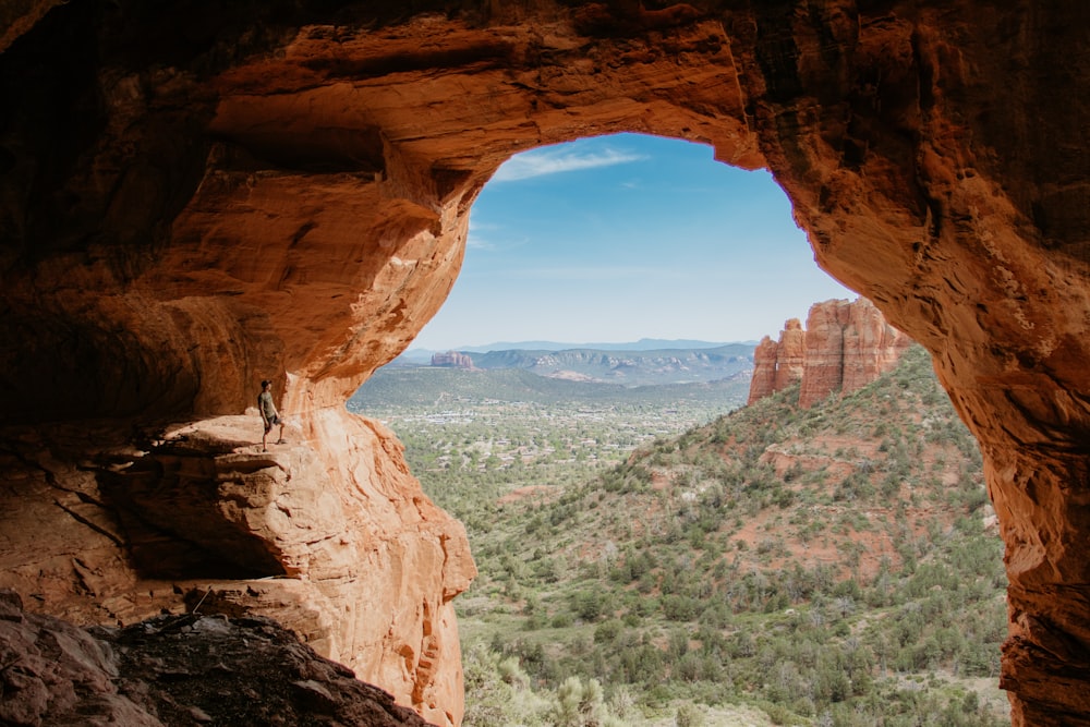 brown rock formation during daytime