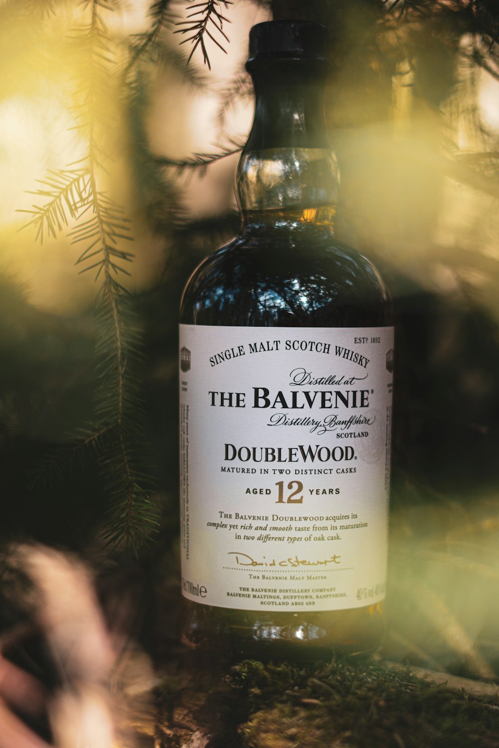 a bottle of the balvenie doublewood 12 year old