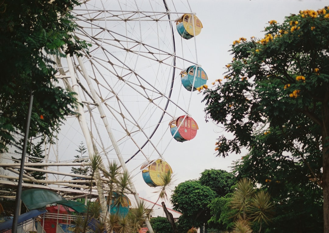 travelers stories about Ferris wheel in Bianglala Alun" Kota Batu, Indonesia