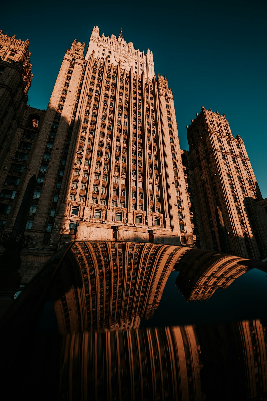 Landmark photo spot Смоленская-Сенная площадь House on the Embankment