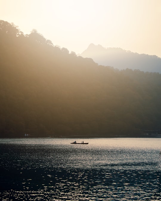 boat on sea during daytime in Nainital India