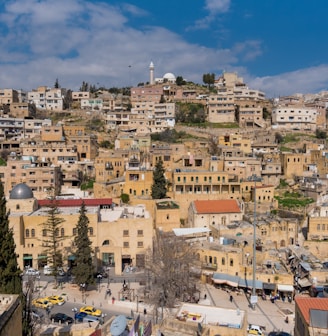 aerial view of city buildings during daytime